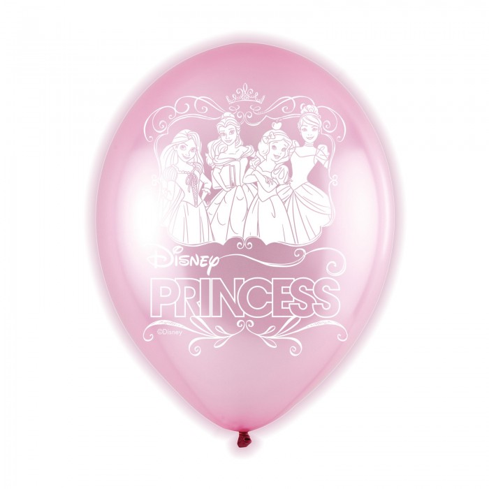  Disney Princess Light Up Balloons - 5 pack