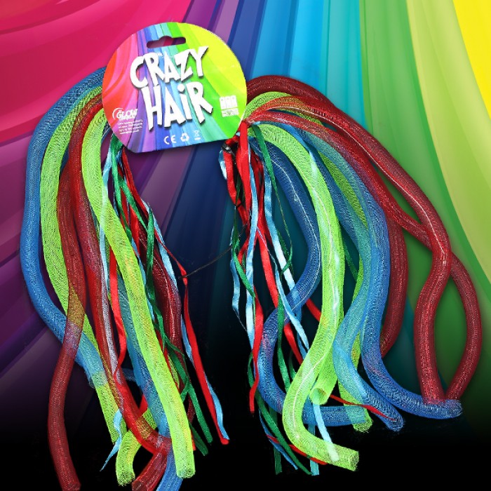  Wholesale Flashing Crazy Hair / LED Noodle Hair
