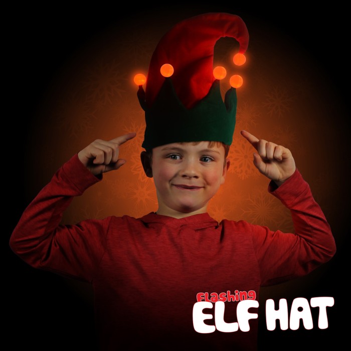  Flashing Elf Hat