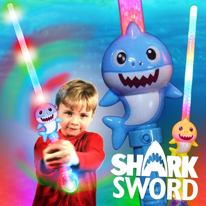  Light Up Shark Sword