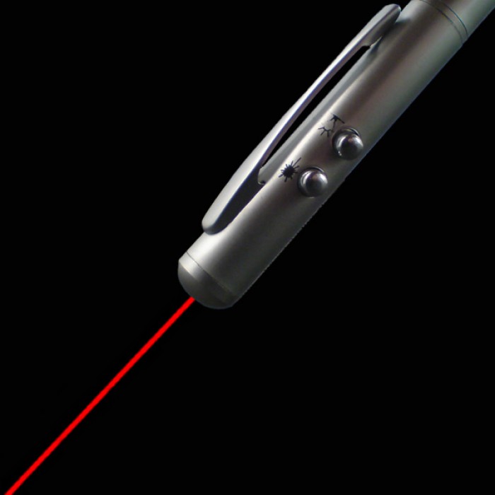 4 in 1 Laser/Lazer LED Torch and Stylus Writing Pen with FREE P&P with Battery 