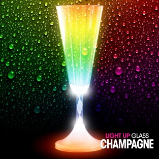 Light Up Champagne Glass