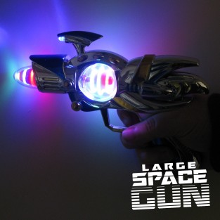 Light Up Space Guns Large