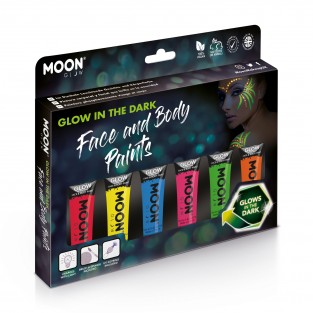 Glow in The Dark Face Paint Boxset