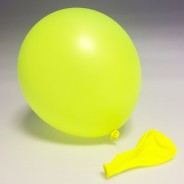 Neon Balloons 11 Yellow