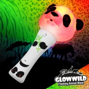 Panda Mini Flashing Animal Wand 7" Wholesale 1 