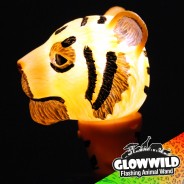 Tiger Mini Flashing Animal Wand 7" Wholesale 6 