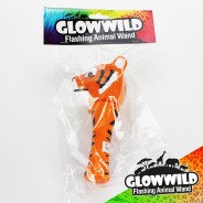 Tiger Mini Flashing Animal Wand 7" Wholesale 11 