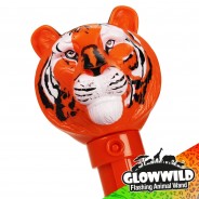 Tiger Mega Flashing Animal Wand 11" Wholesale 9 