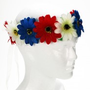 Flower Halo 5 Red, blue and white Flower Halo