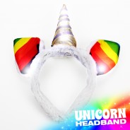 Flashing Unicorn Headband Wholesale 5 