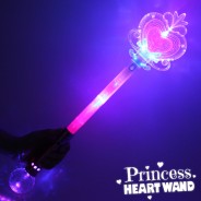 Large Light Up Princess Heart Wand Wholesale 9 