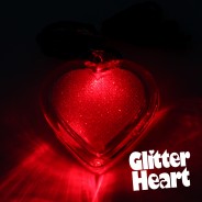 Flashing Glitter Heart Necklaces Wholesale 6 