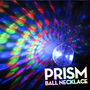 Flashing Prism Ball Necklace Wholesale 2 