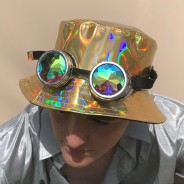 Gold Holographic Hat 1 