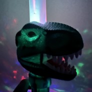 Light Up Extending Animal Wand - T-Rex 9 