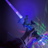 Light Up Extending Animal Wand - Shark 3 