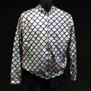 Silver Scale Holographic Jacket 1 
