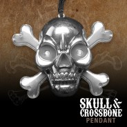 Flashing Skull & Crossbone Pirate Necklace Wholesale 4 