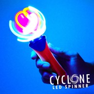 Light Up Cyclone Spinner