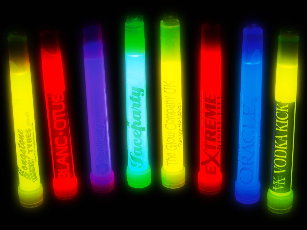 Printed Glow Sticks
